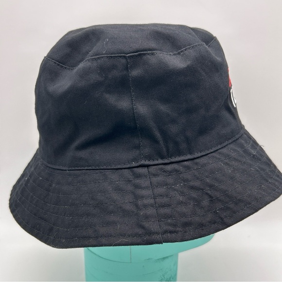 Espolon Tequila Reversible Black Bucket Hat Skeletons Graphic All Over Print - Picture 13 of 15